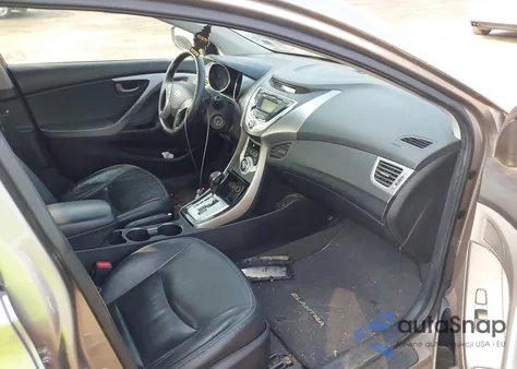 2012 Hyundai Elantra Limited z USA, uszkodzony, nr VIN 5NPDH4AE4CH110343